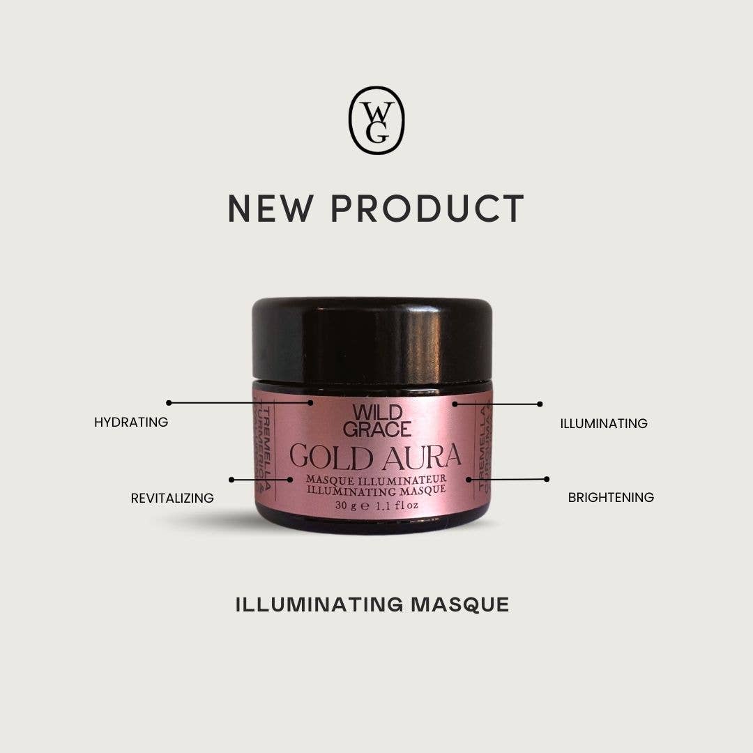 Gold Aura Illuminating Masque Mask