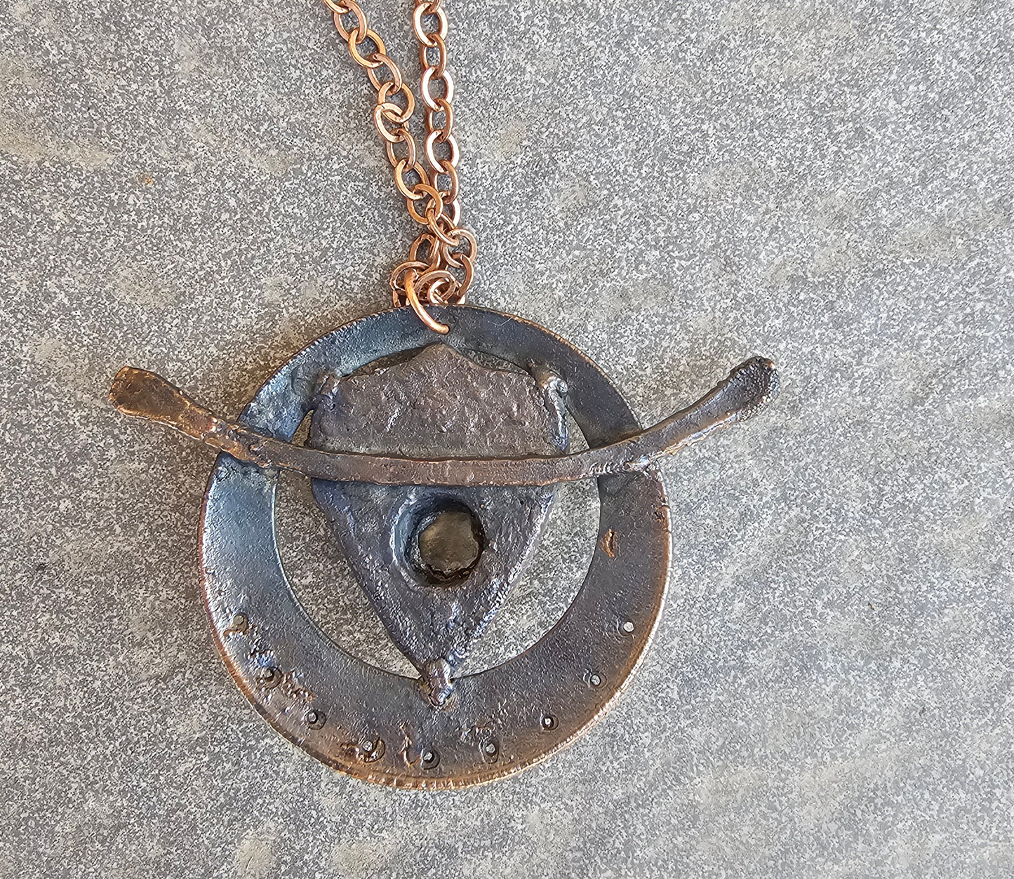 The Compass Copper Necklace