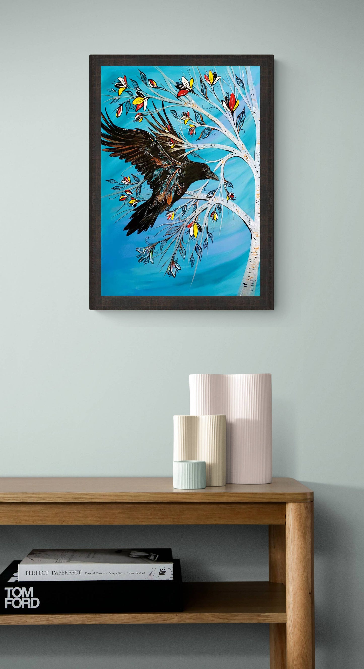 Raven Tree By Artist Carla Joseph