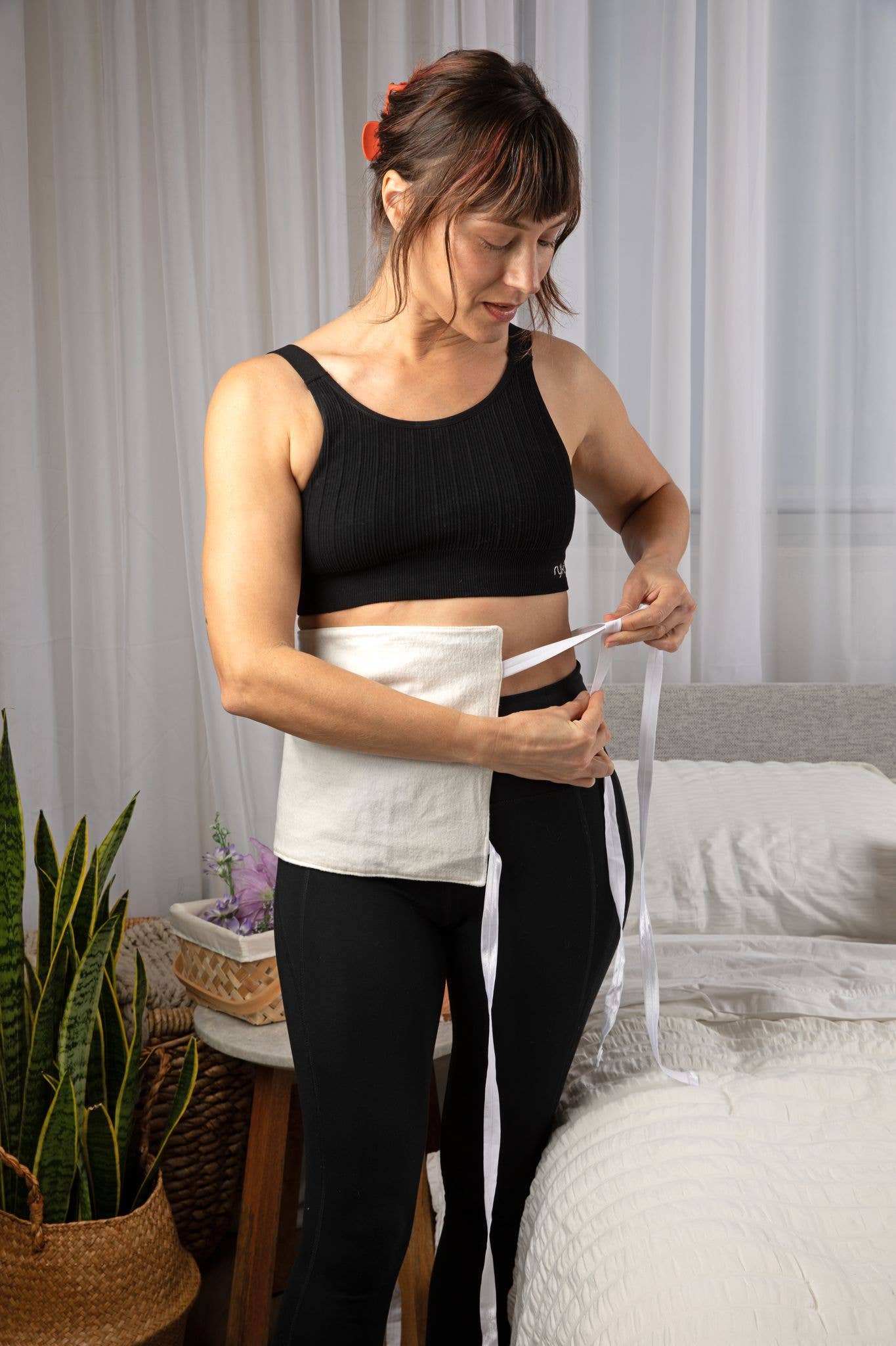 Castor Oil Wrap 100% Organic USA Handmade - LARGE for Liver/Pelvic/Stomach