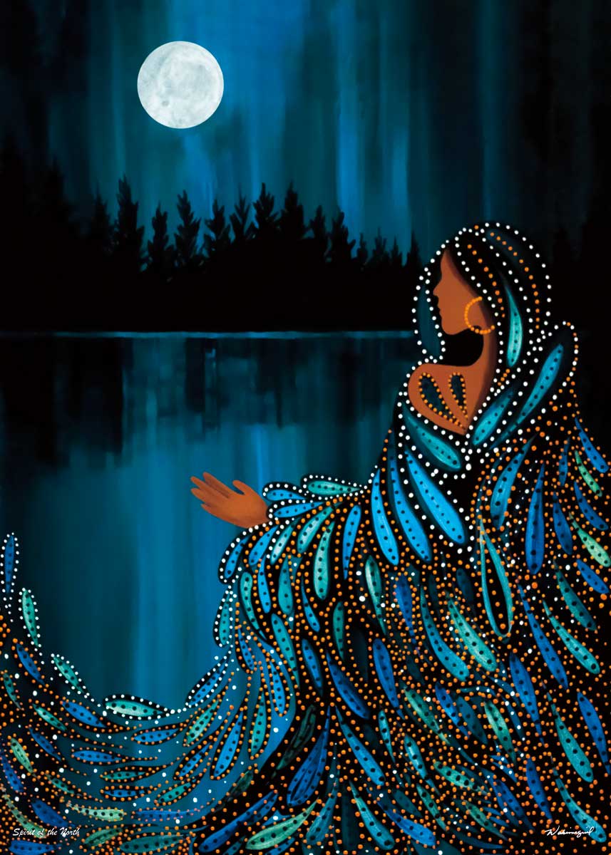 Spirit Of The North Art Print by Artist Betty Albert