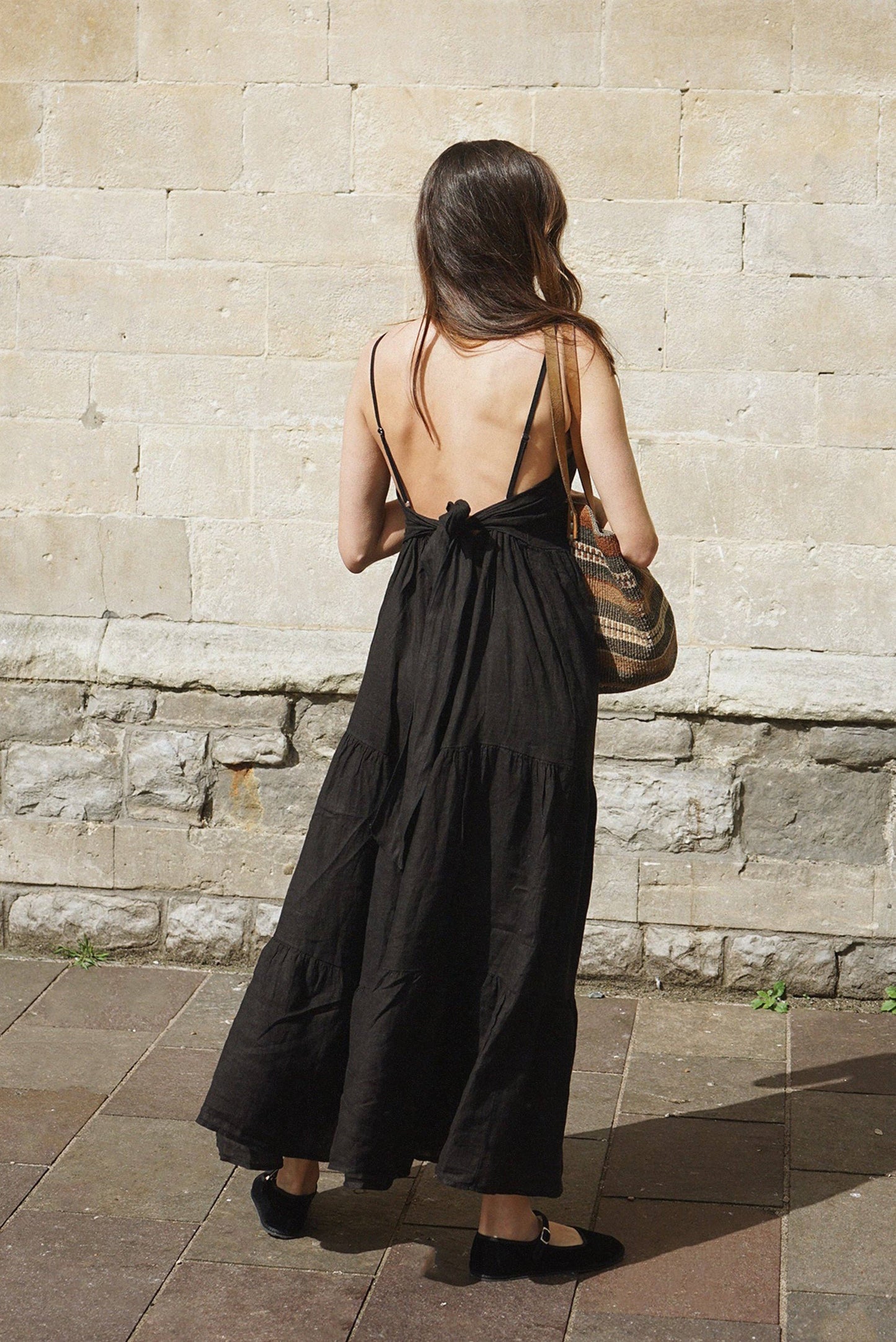The Alma Linen Maxi Dress | Beachwood