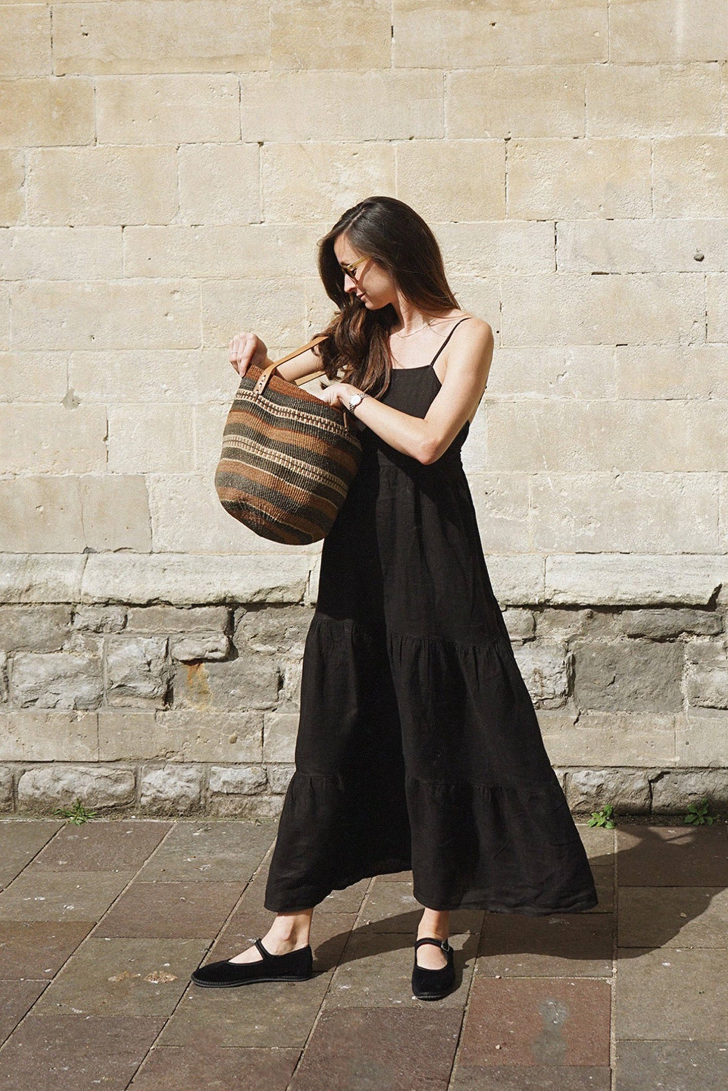 The Alma Linen Maxi Dress | Beachwood
