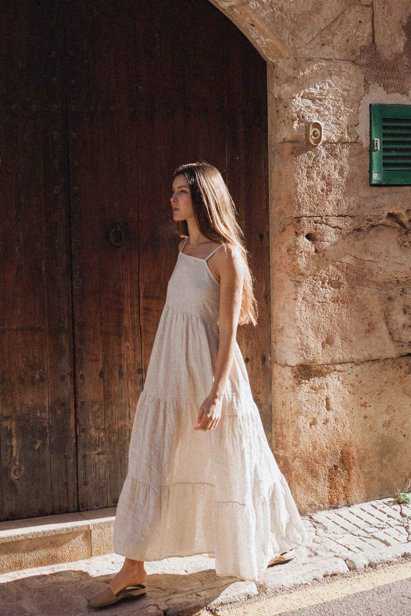 The Alma Linen Maxi Dress | Beachwood
