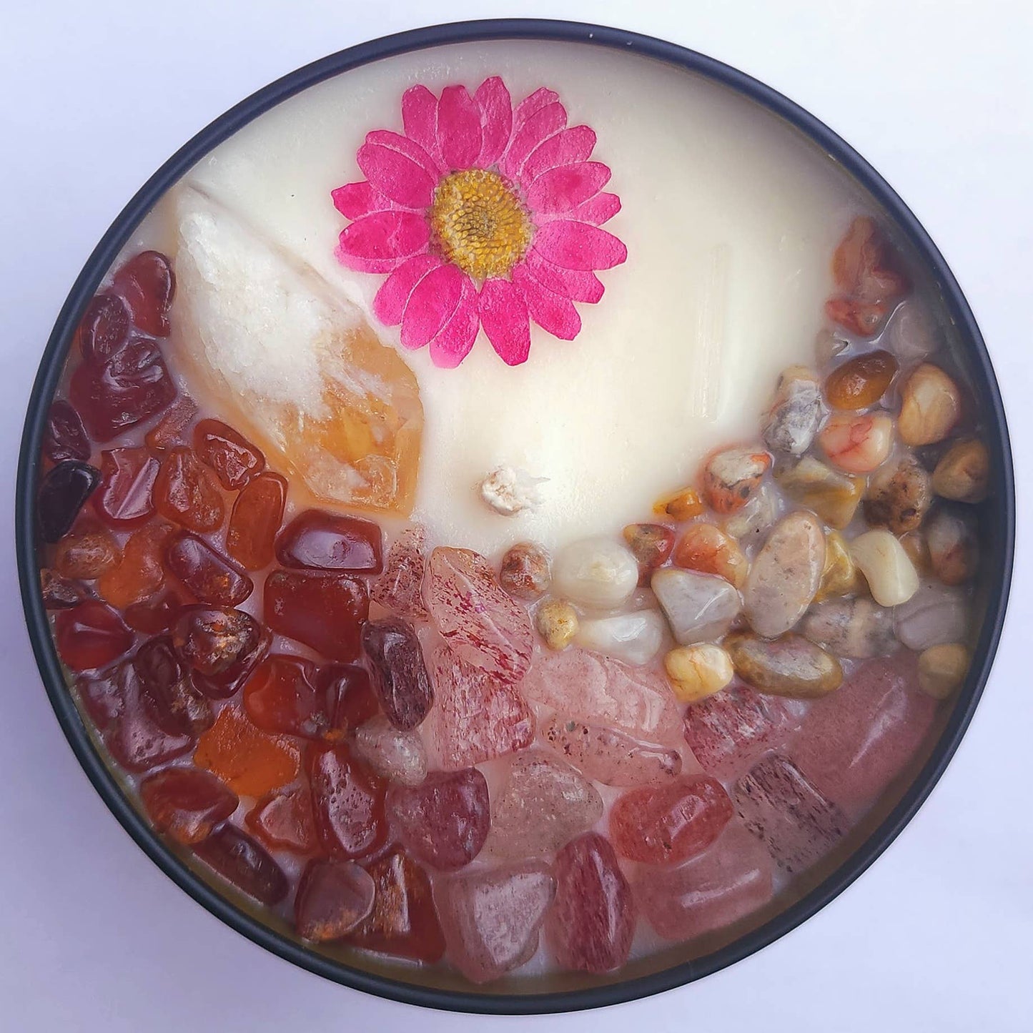 Ame - no - Uzume (Goddess of Mirth and Revelry) 8oz Soy Crystal Candle - Khandava