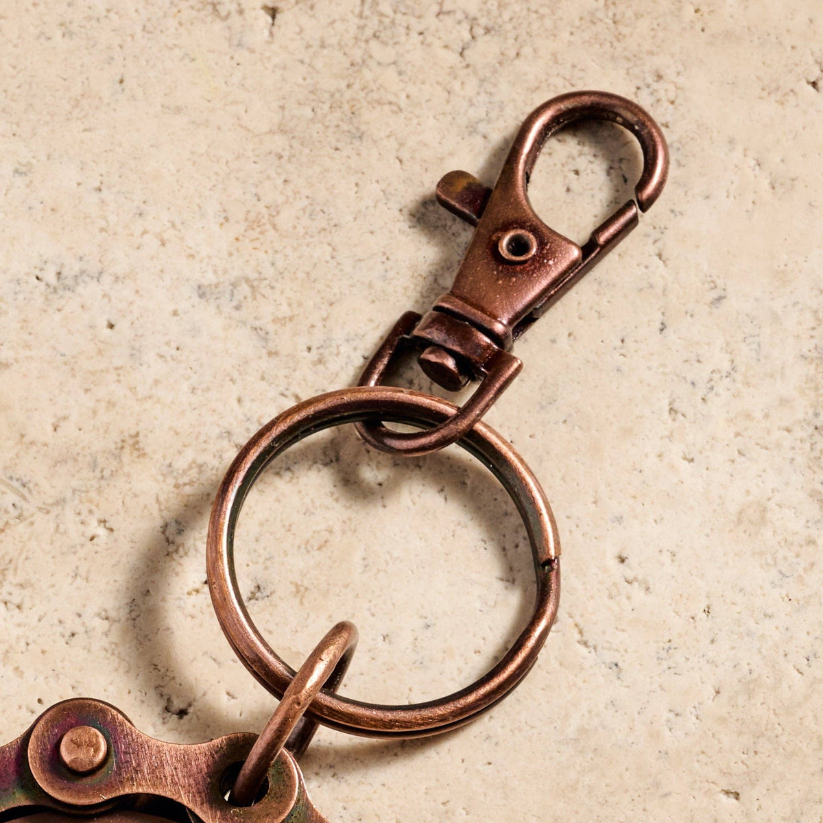 Bike Chain Bottle Opener Keychain Clasp - Khandava