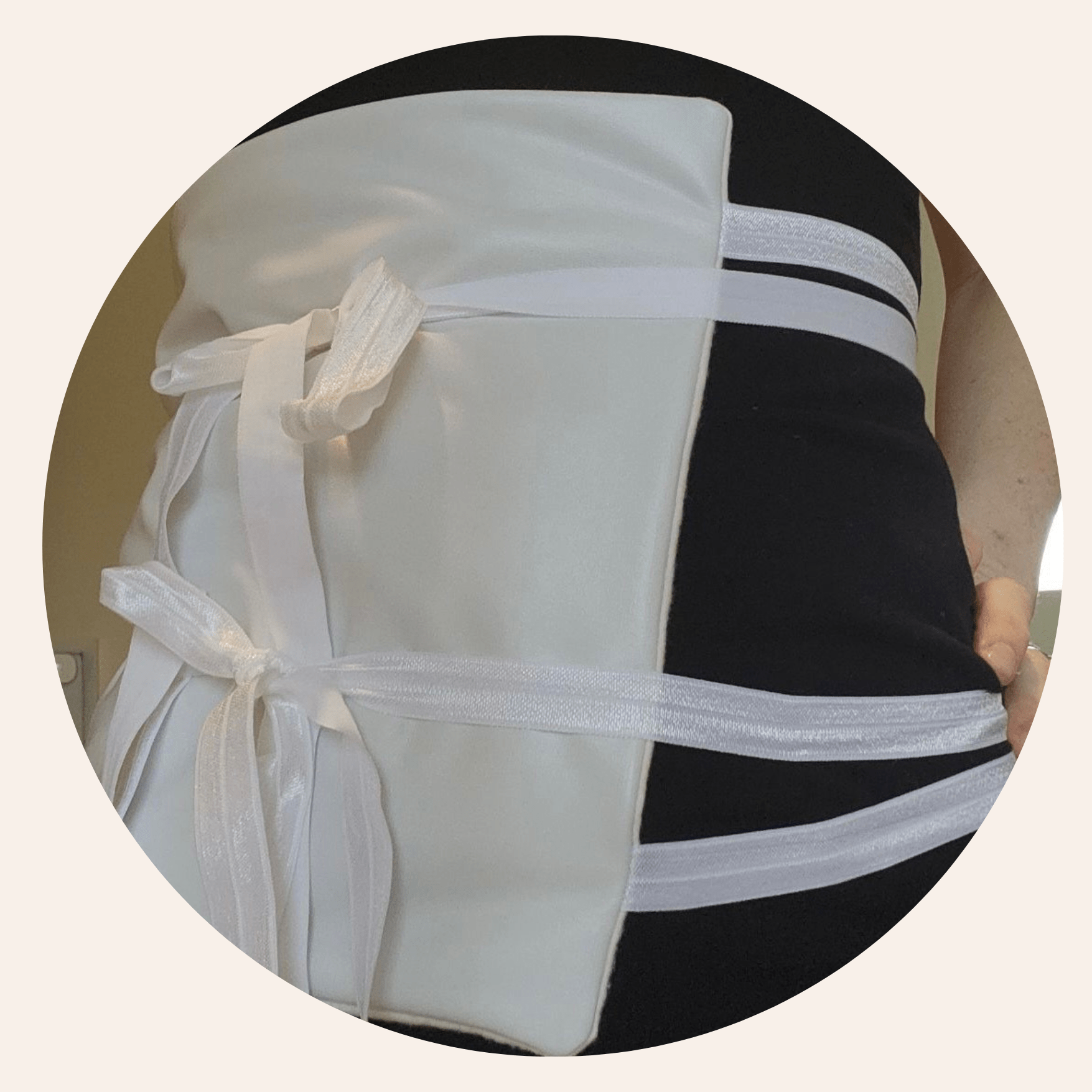 Castor Oil Wrap — 100% Organic, USA Handmade, Large - Khandava