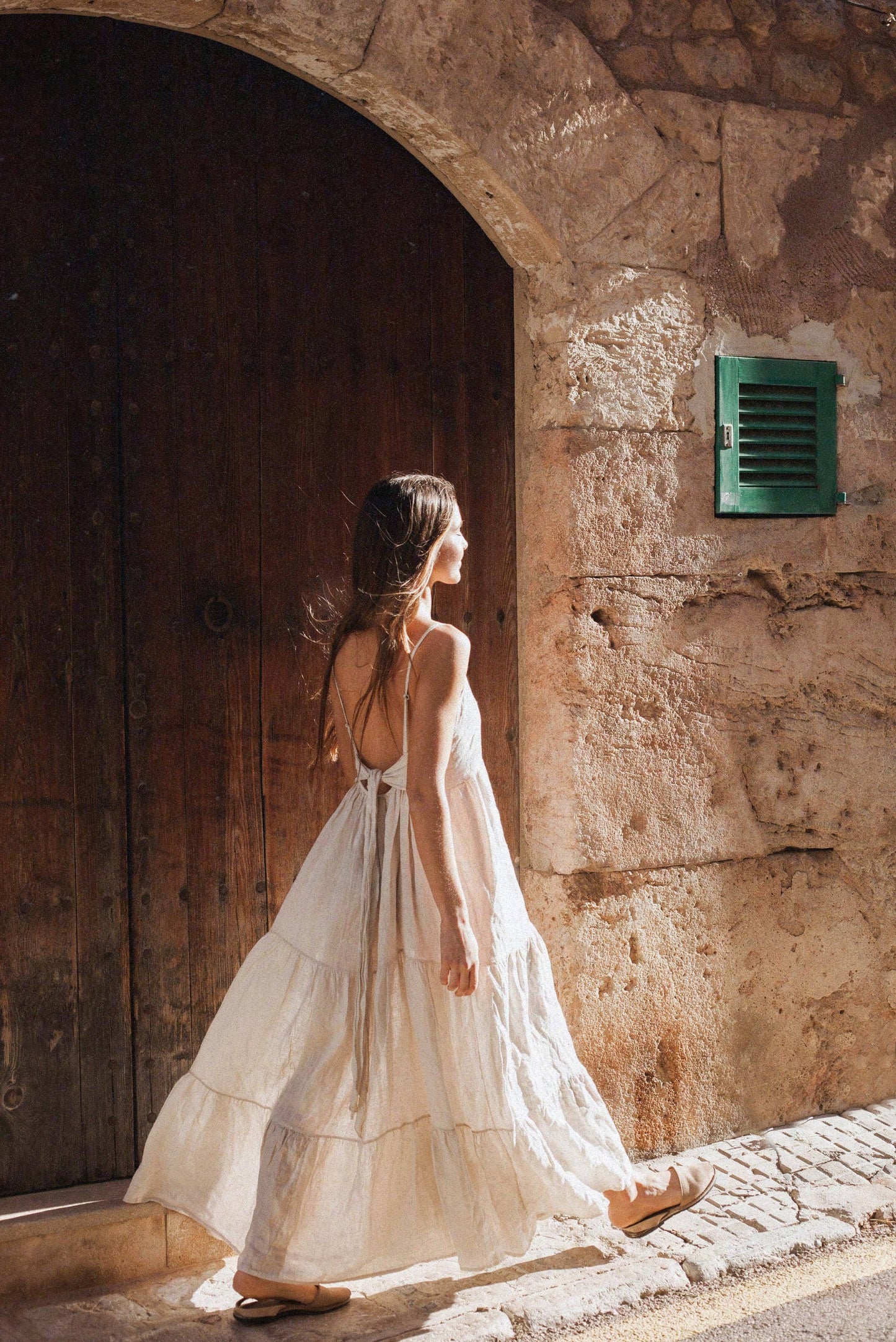 The Alma Linen Maxi Dress | Beachwood