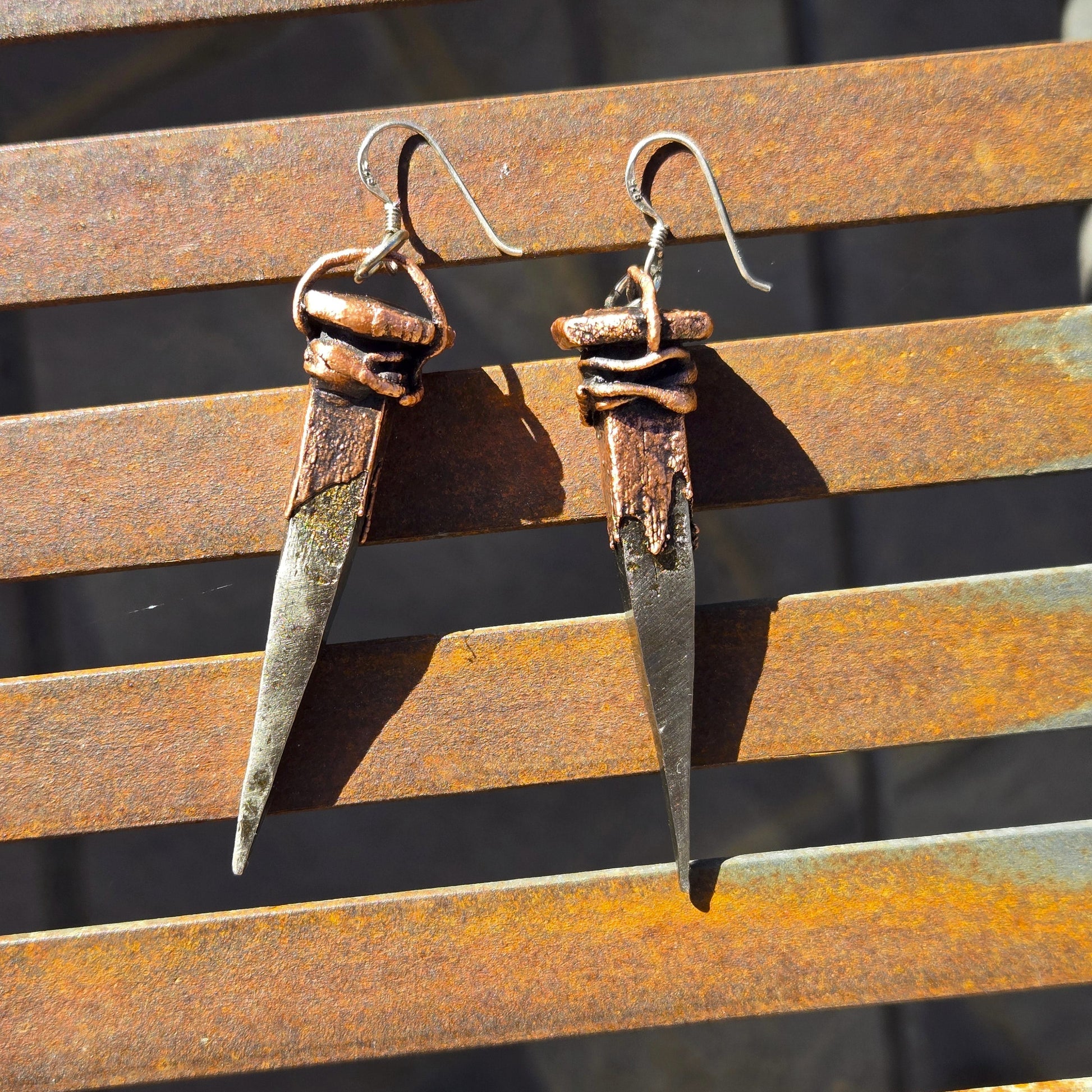 Coffin Nail Earrings - Khandava