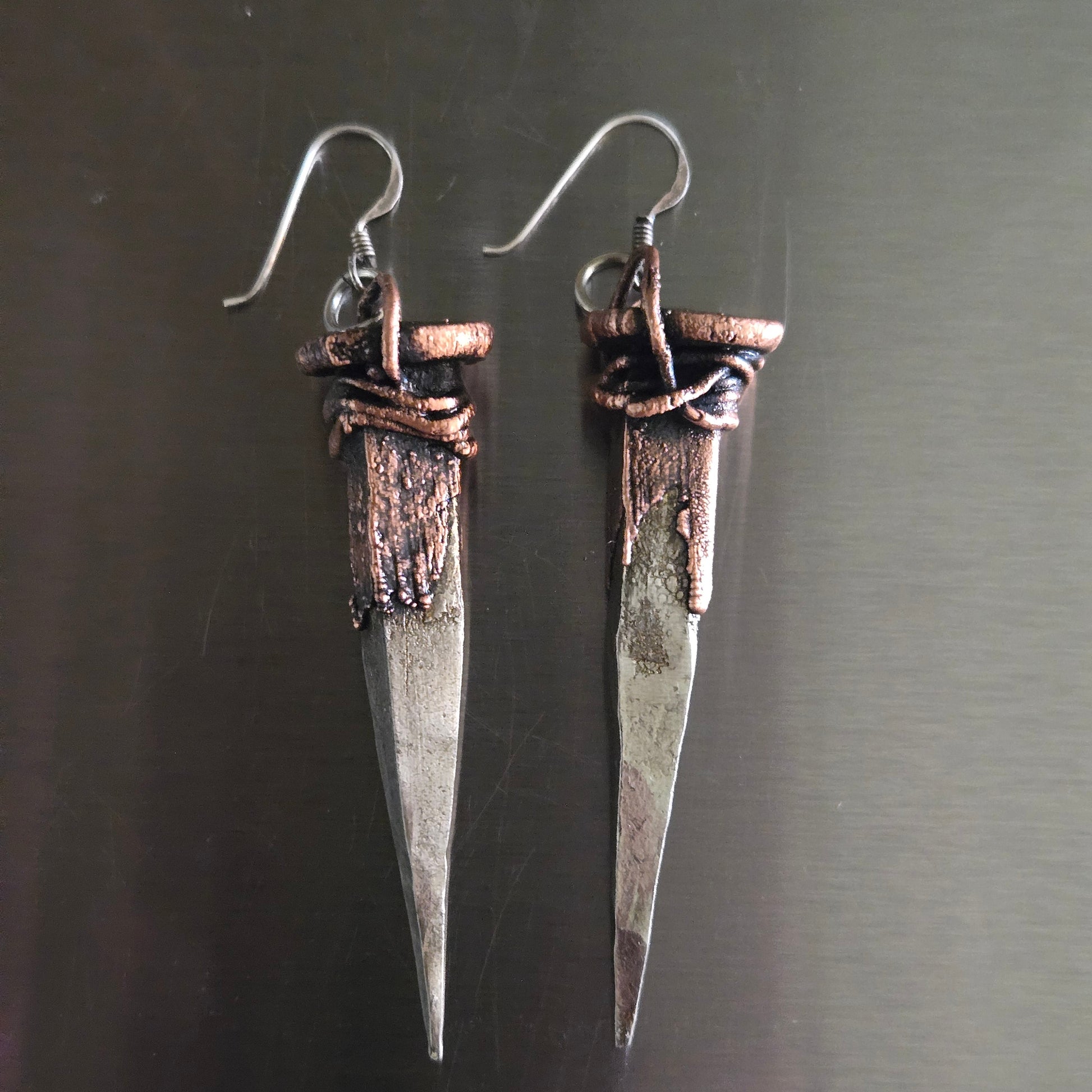 Coffin Nail Earrings - Khandava