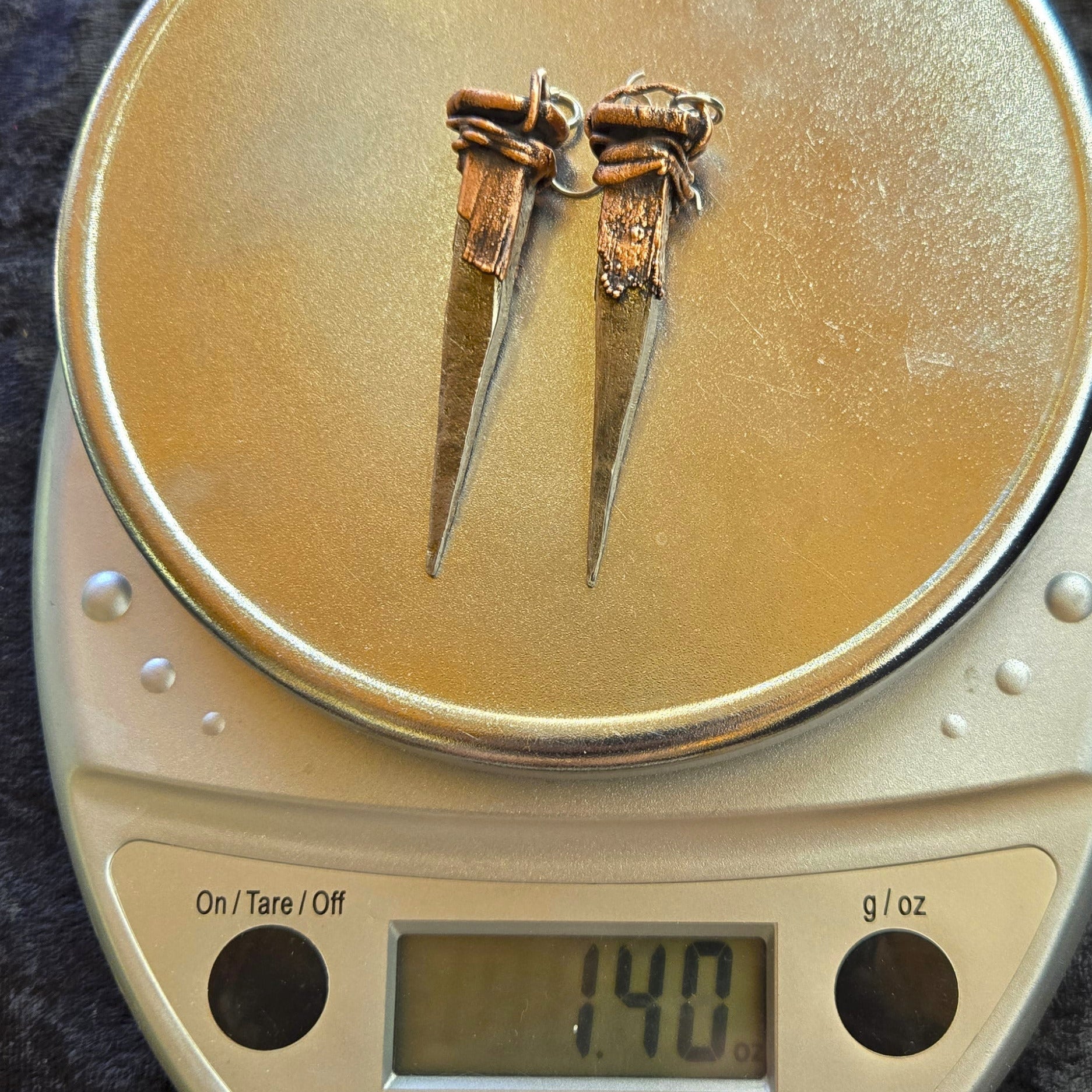 Coffin Nail Earrings - Khandava