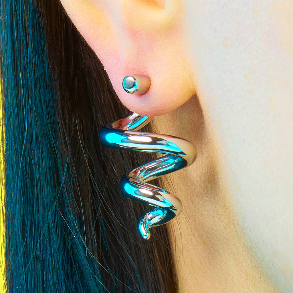 Corkscrew Earring - Khandava