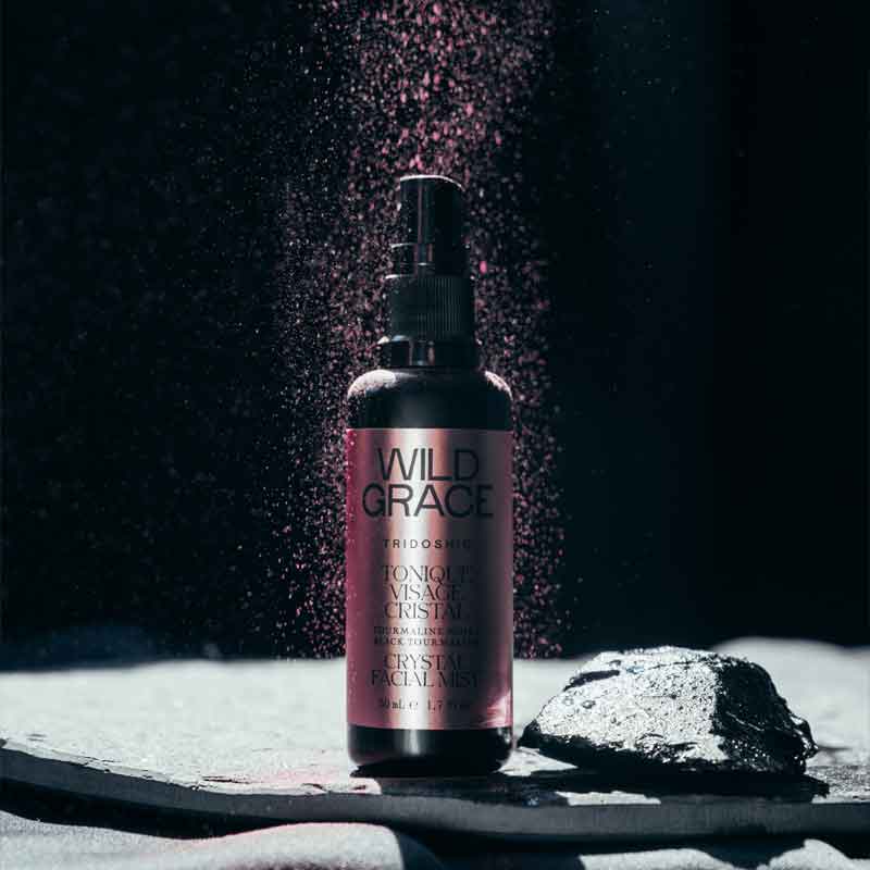 Crystal Facial Mist - Black Tourmaline Infused - Khandava