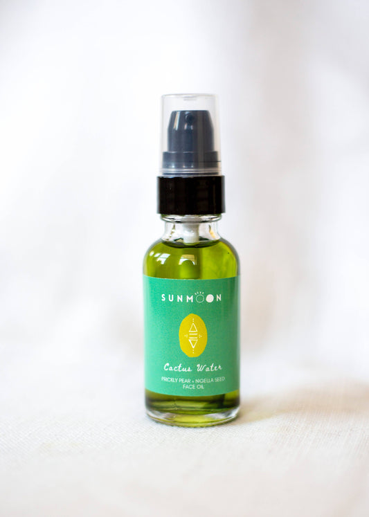 Cactus Water Facial Serum – Prickly Pear Seed Oil & Blue Tansy – SUNMOON Studio