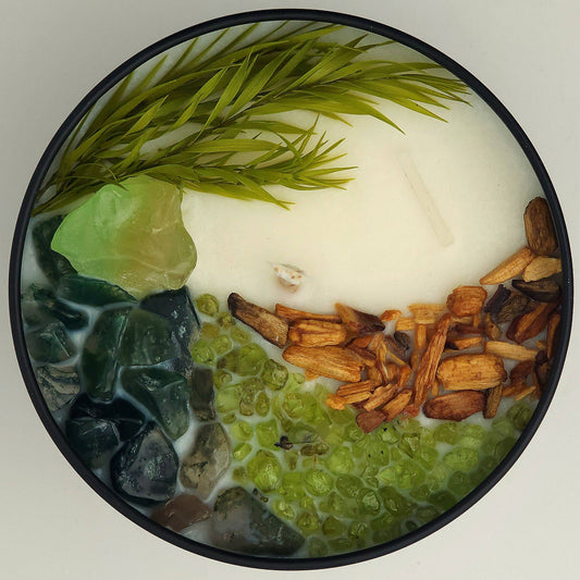 Earthwalker 8oz Soy Crystal Candle - Khandava