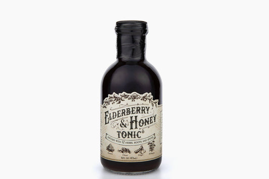 Elderberry & Honey Tonic, 16 oz - Khandava