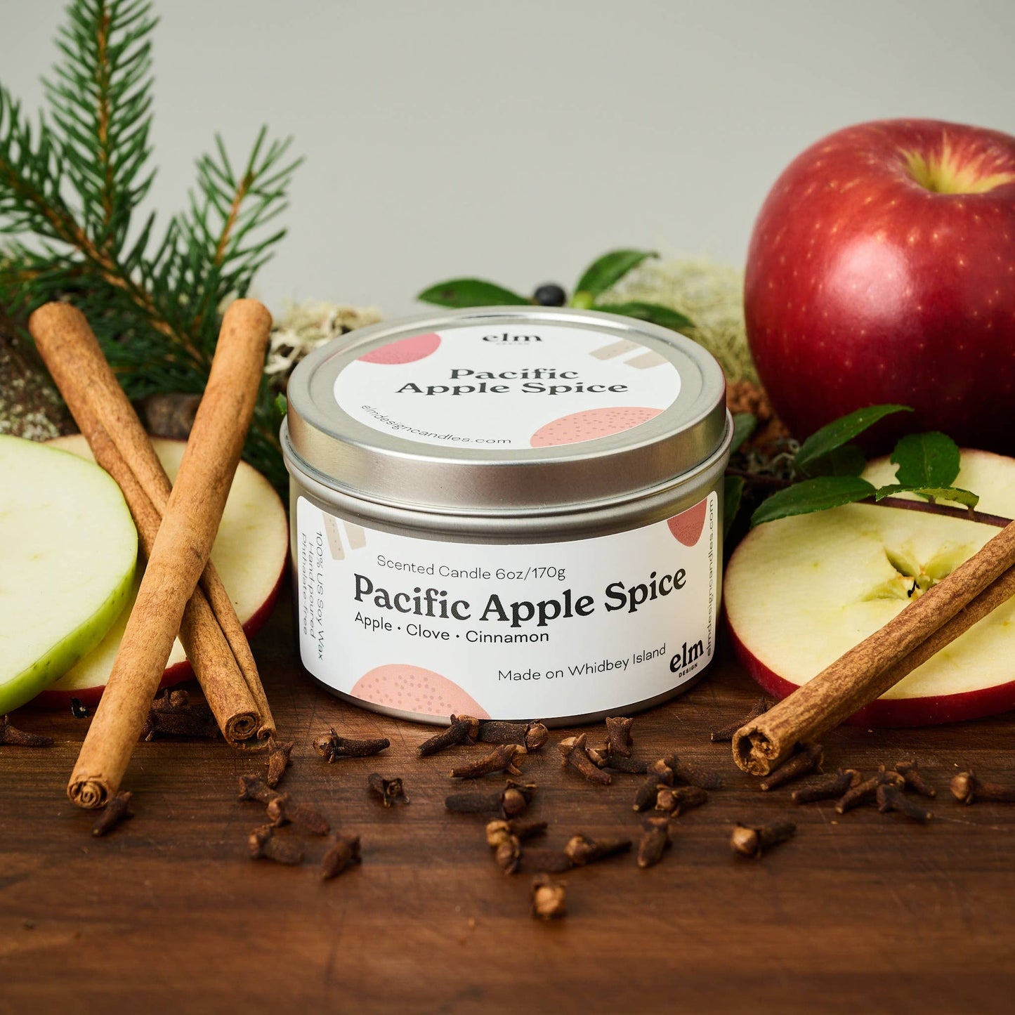 Elm Design Scented Soy Wax Candle - Khandava