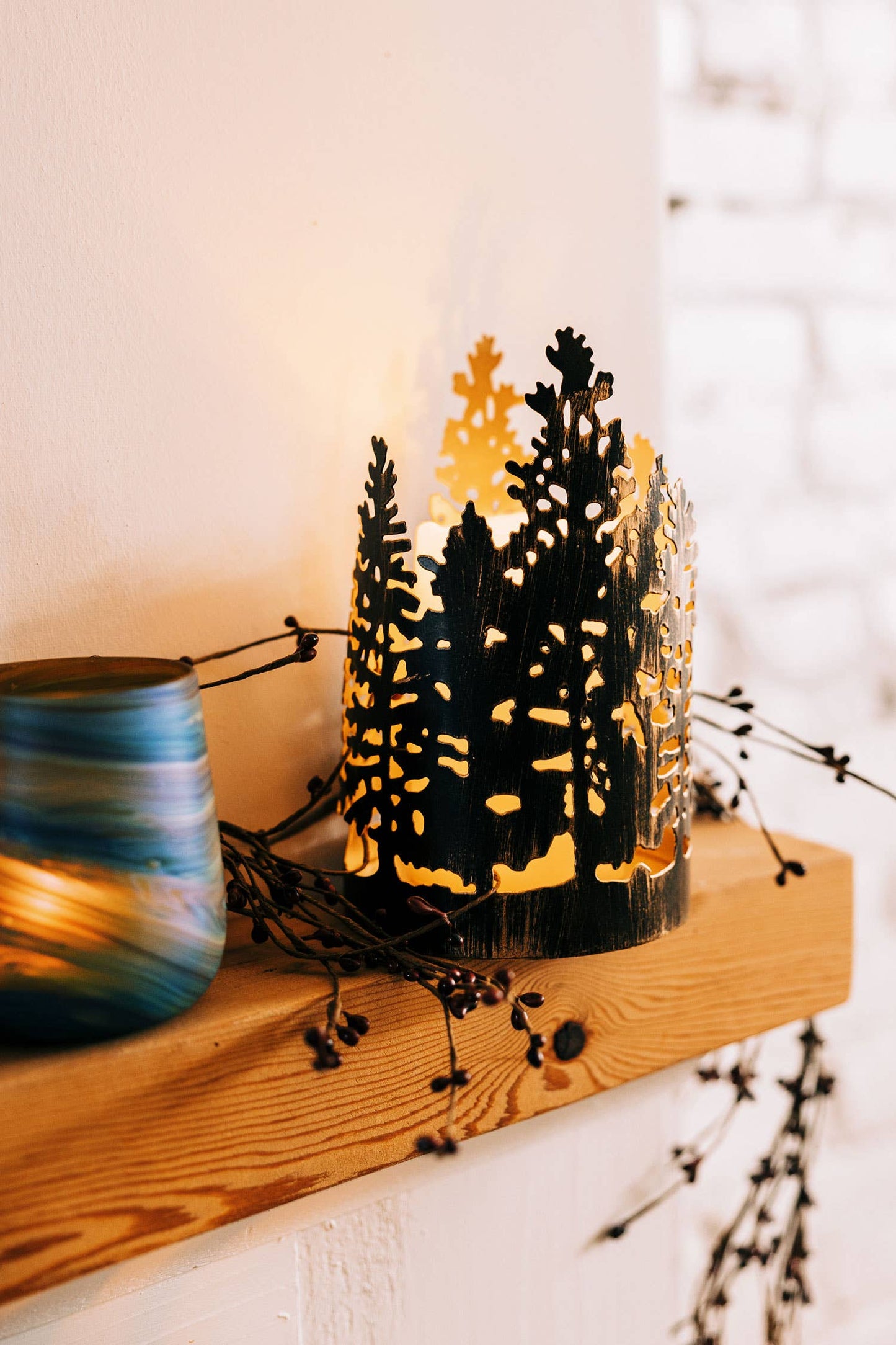Forest Shimmer Candleholder - Khandava