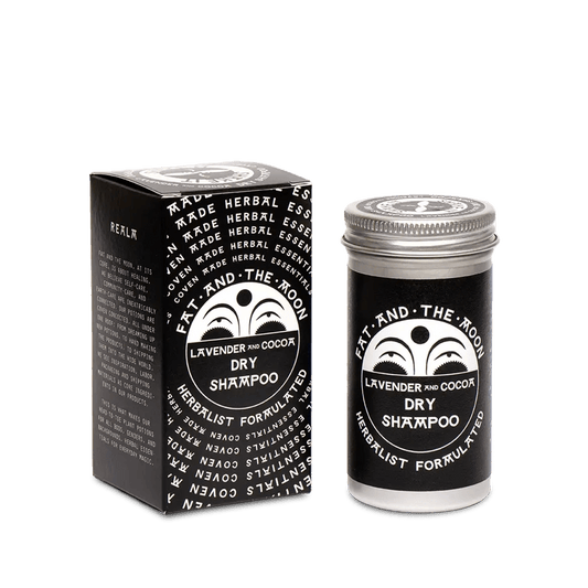 Lavender & Cocoa Dry Shampoo — Non - Aerosol Powder Dry Shampoo | Fat and the Moon - Khandava