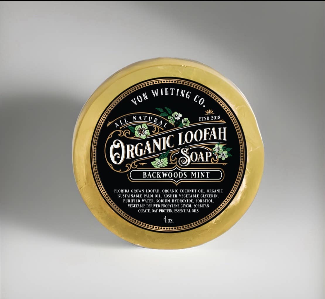 Organic Loofah Soap — Plant-Based Exfoliating Bar | Von Weiting - Khandava