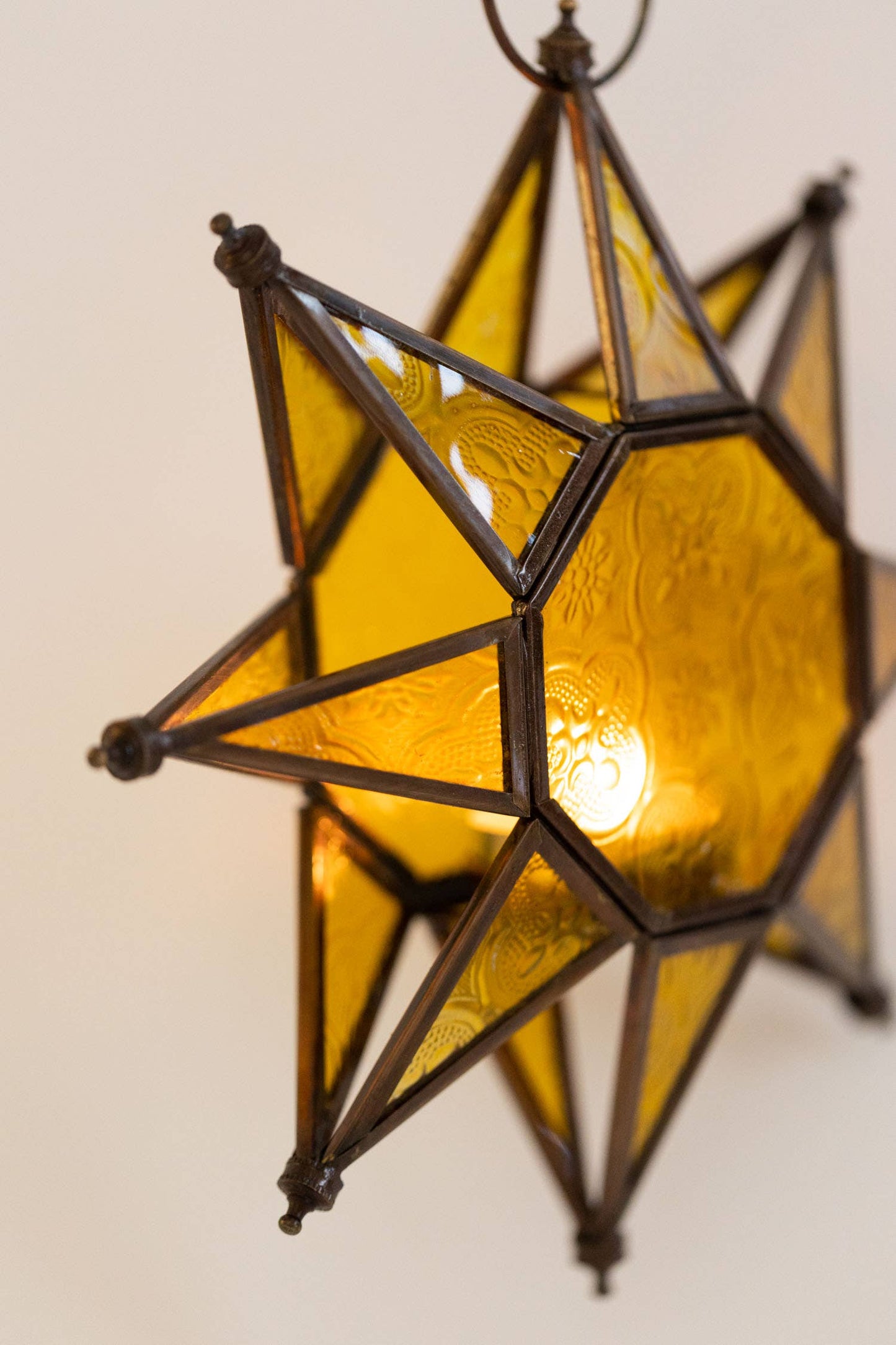 Starlight Hanging Lantern Candleholder - Khandava