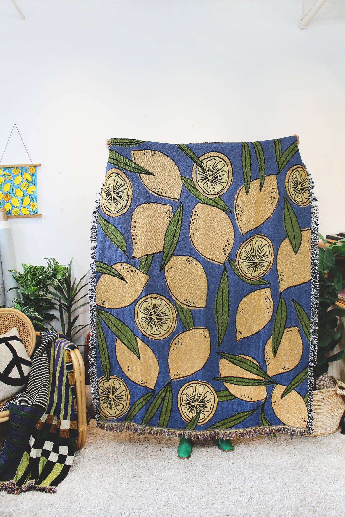 Tapestry Throw Blanket — Calhoun & Co. - Khandava