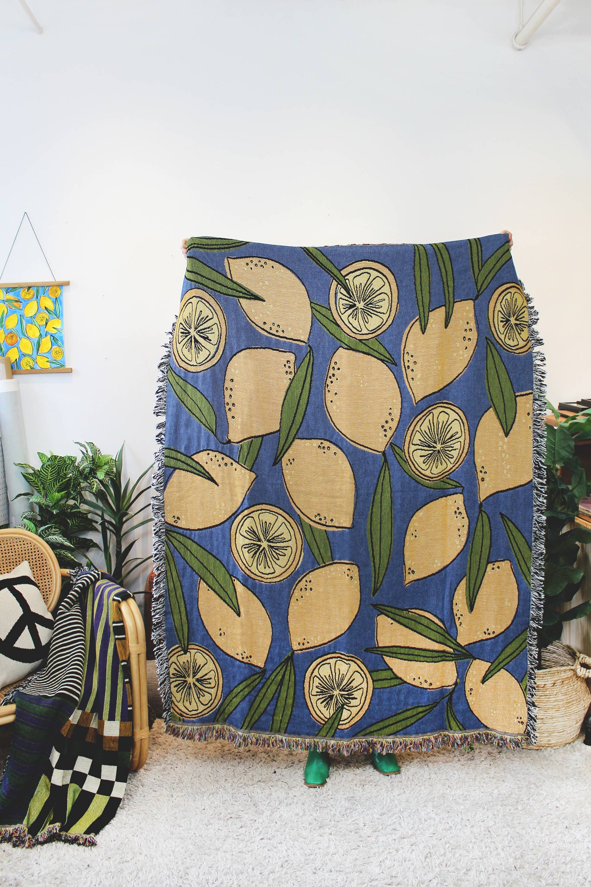 Tapestry Throw Blanket — Calhoun & Co. - Khandava