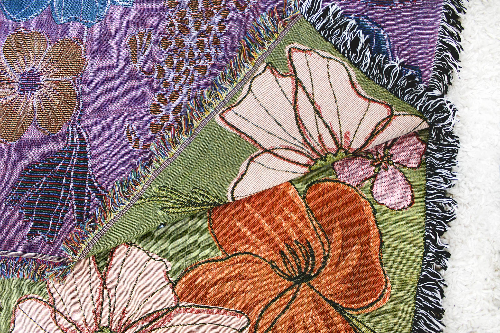 Tapestry Throw Blanket — Calhoun & Co. - Khandava