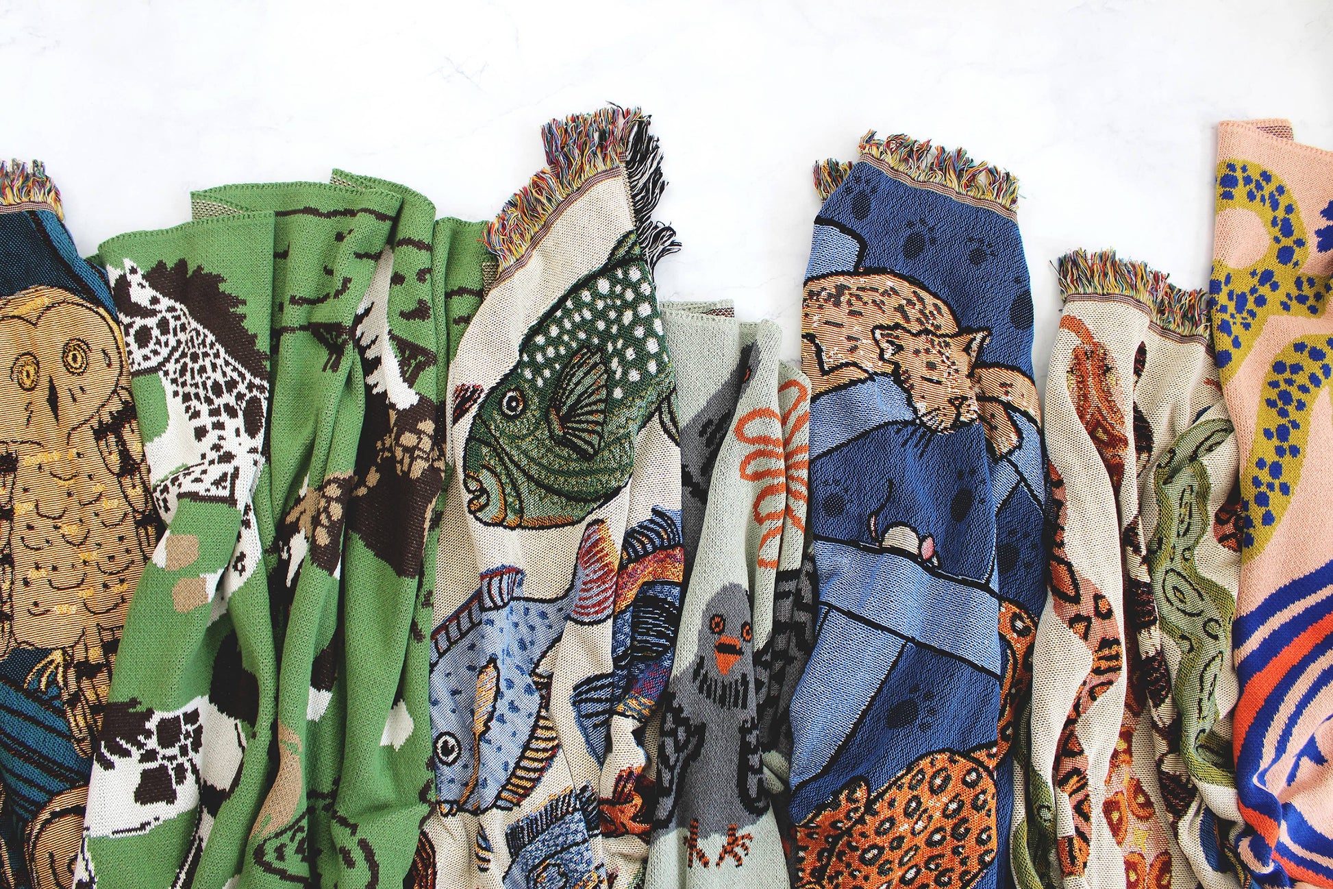 Tapestry Throw Blanket — Calhoun & Co. - Khandava