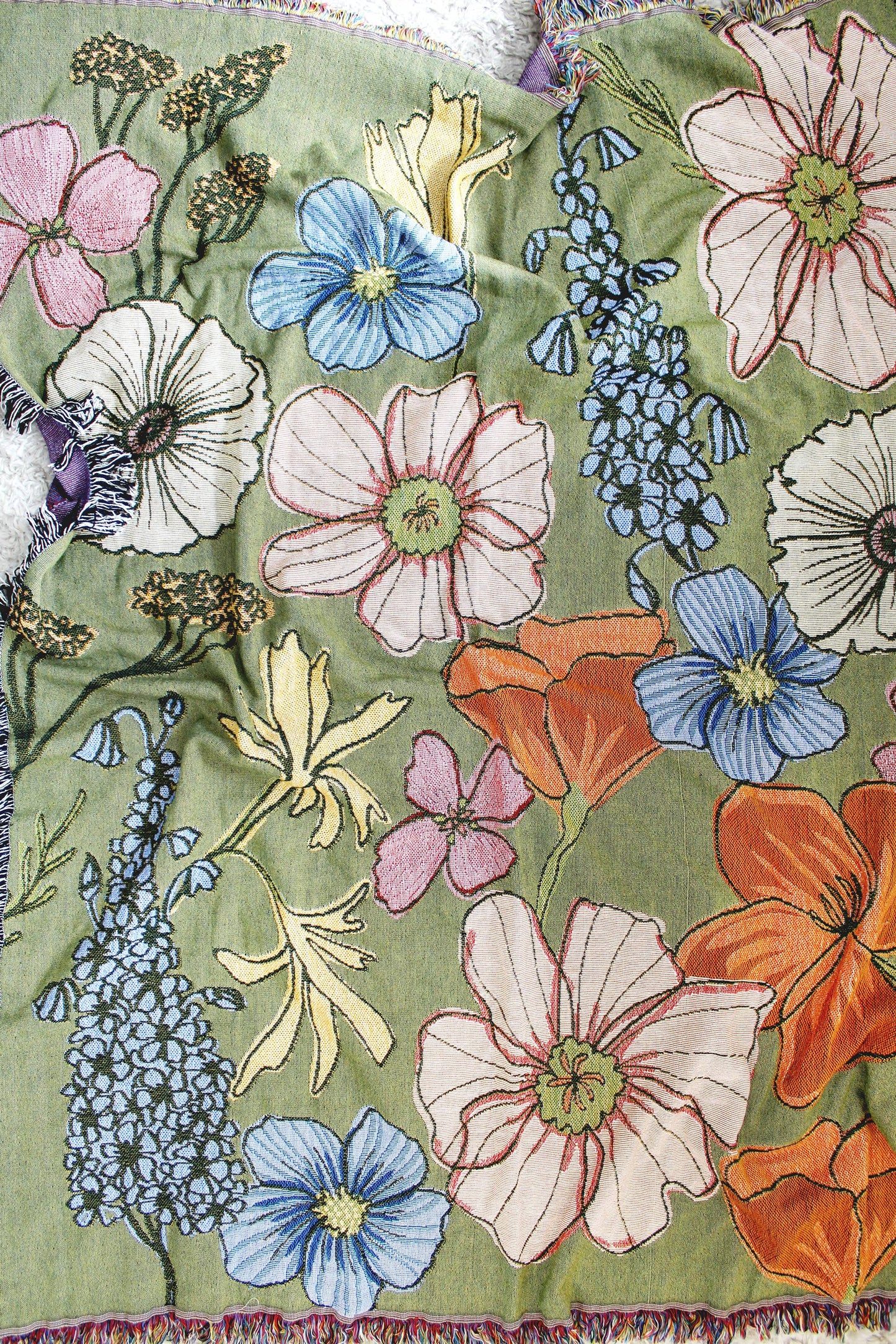 Tapestry Throw Blanket — Calhoun & Co. - Khandava