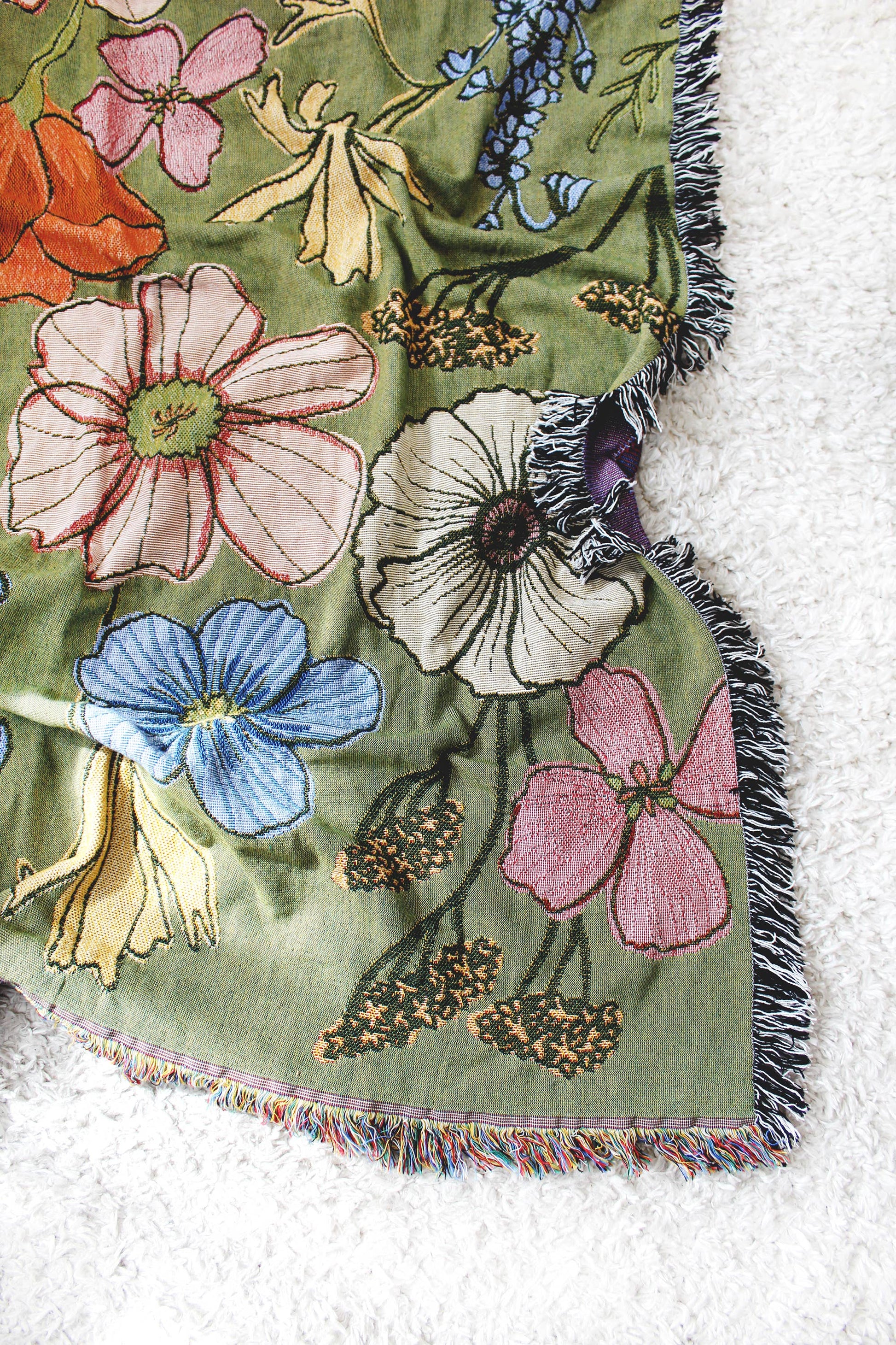 Tapestry Throw Blanket — Calhoun & Co. - Khandava