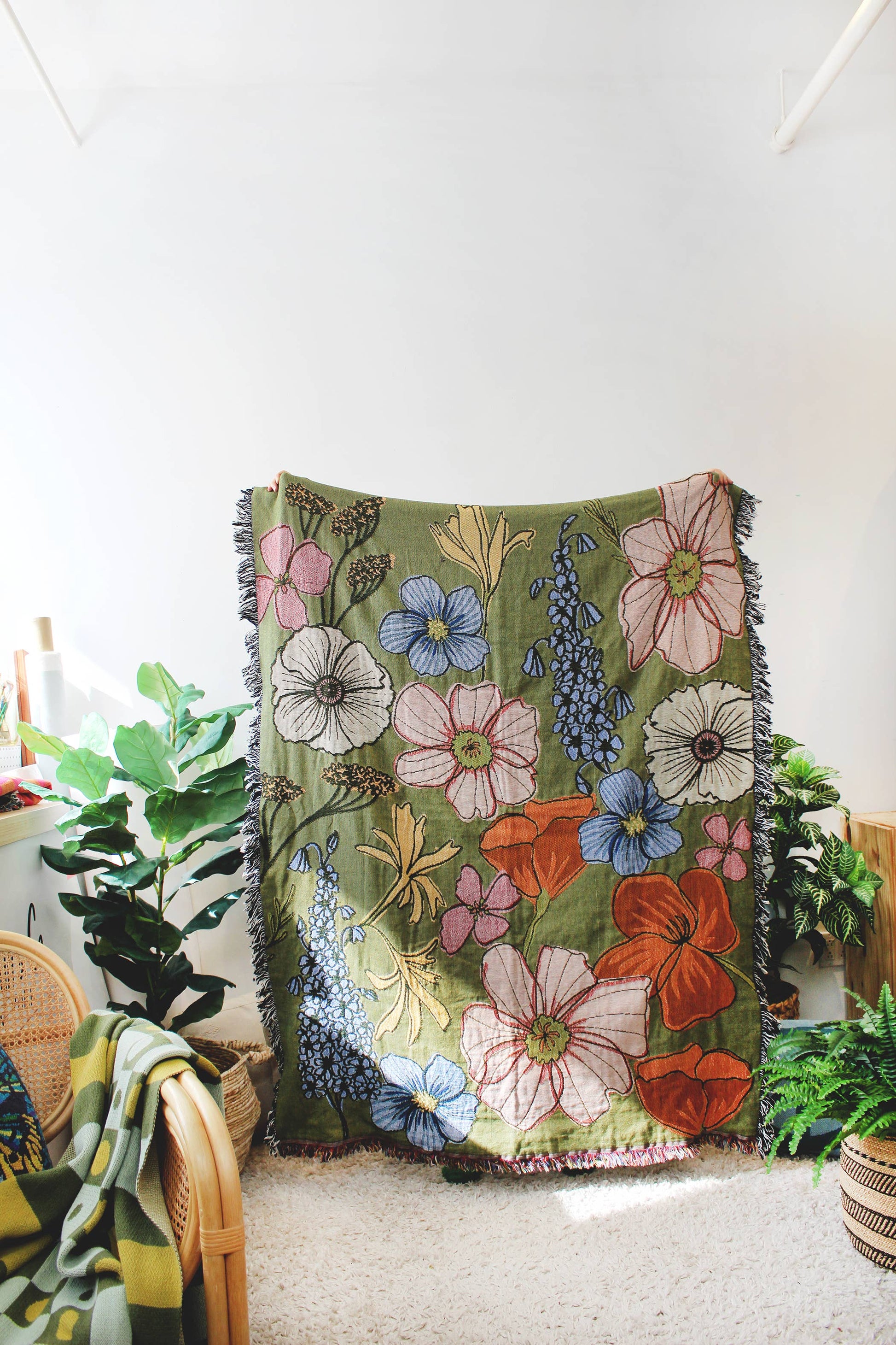 Tapestry Throw Blanket — Calhoun & Co. - Khandava