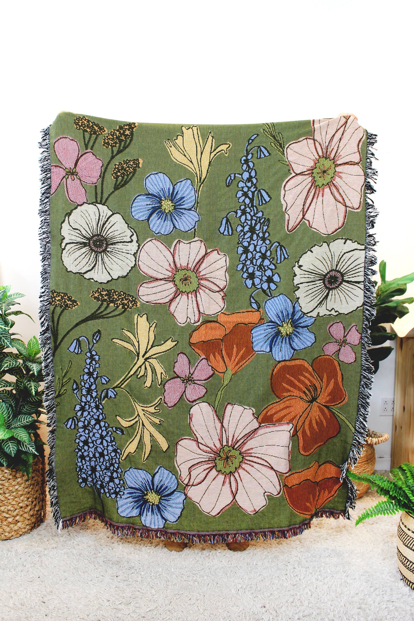 Tapestry Throw Blanket — Calhoun & Co. - Khandava