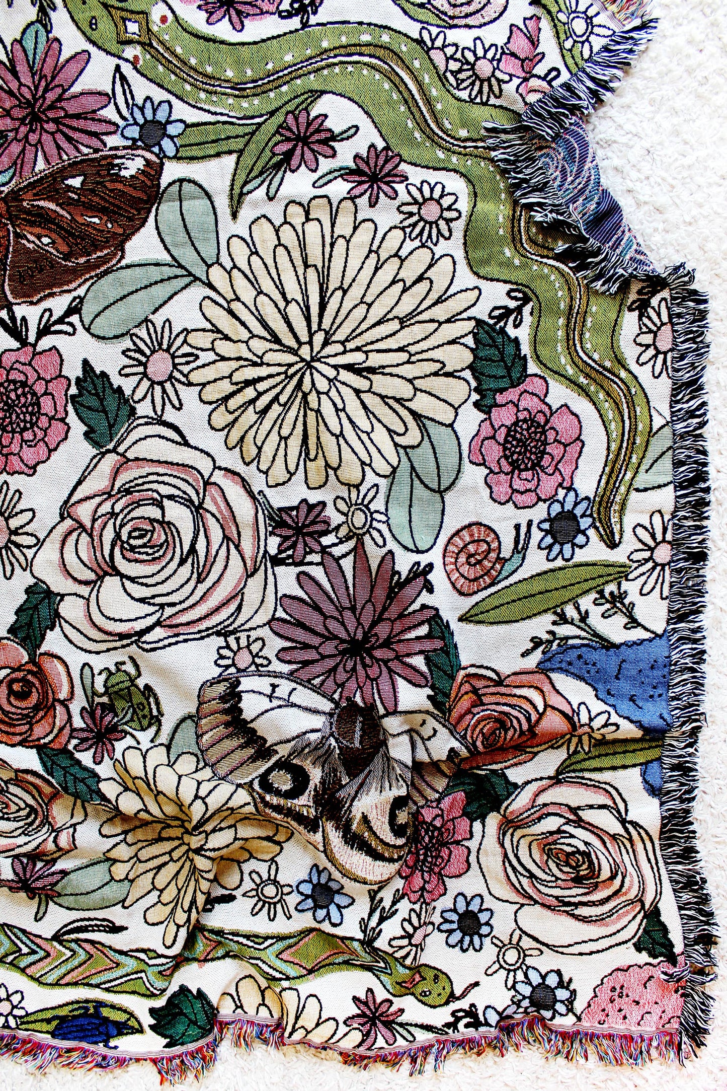 Tapestry Throw Blanket — Calhoun & Co. - Khandava