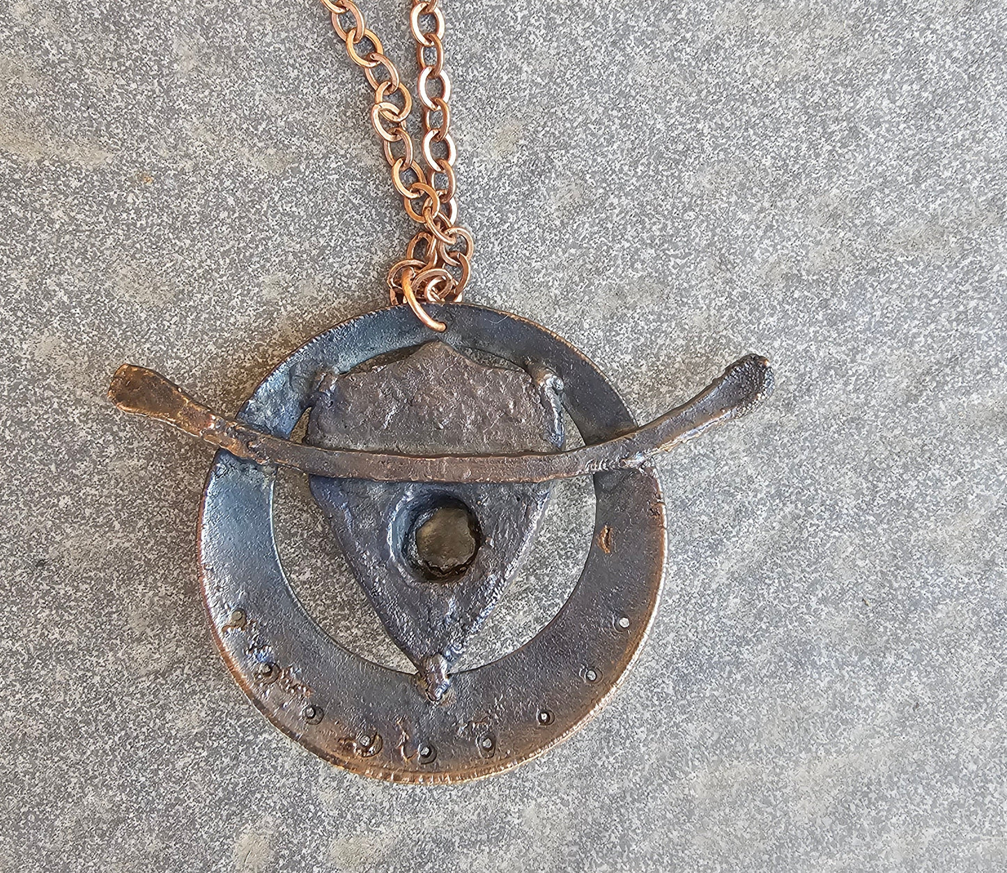 The Compass Copper Necklace - Khandava
