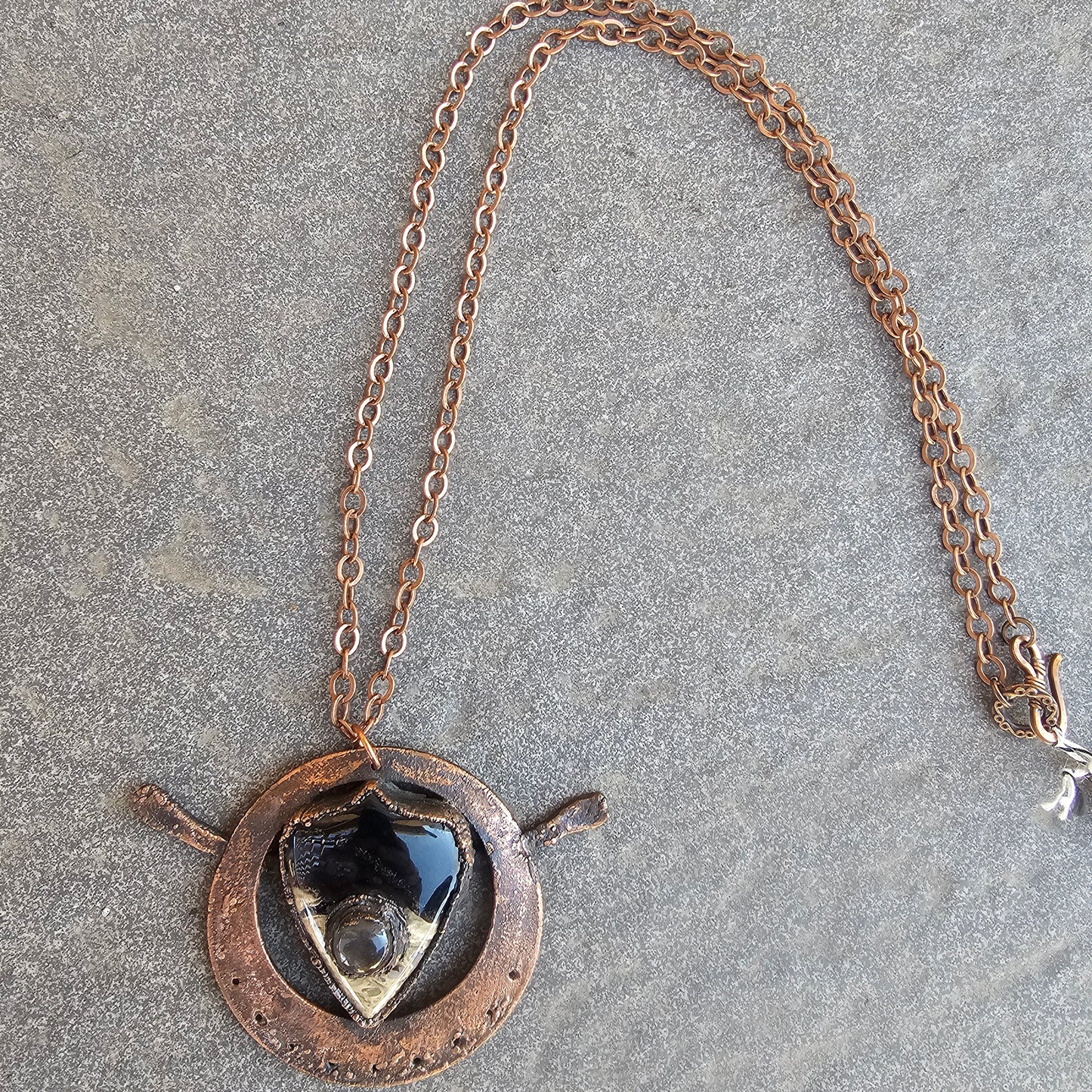 The Compass Copper Necklace - Khandava