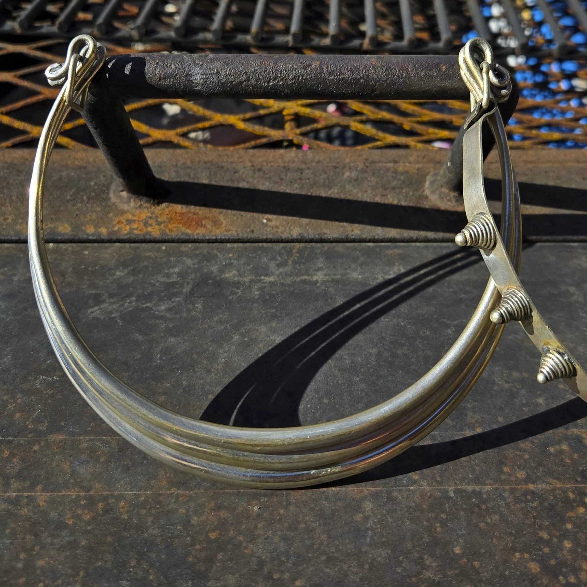 Three Stack Sterling Silver Choker - Khandava
