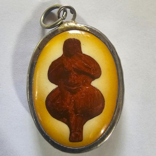 Tika Enamel Pendant - Inanna - Khandava