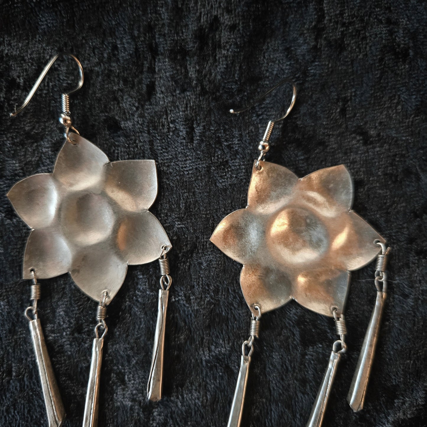Vintage Floral Earrings - Khandava